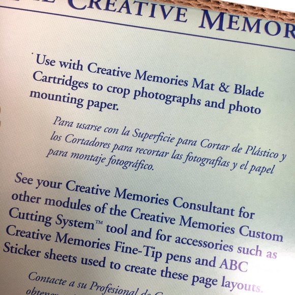 Creative Memories Custom 12” Cutting System - Picture 7 of 10